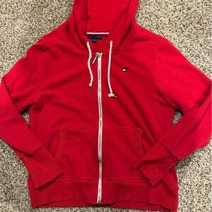 Tommy Hilfiger Vibrant Red Hoodie